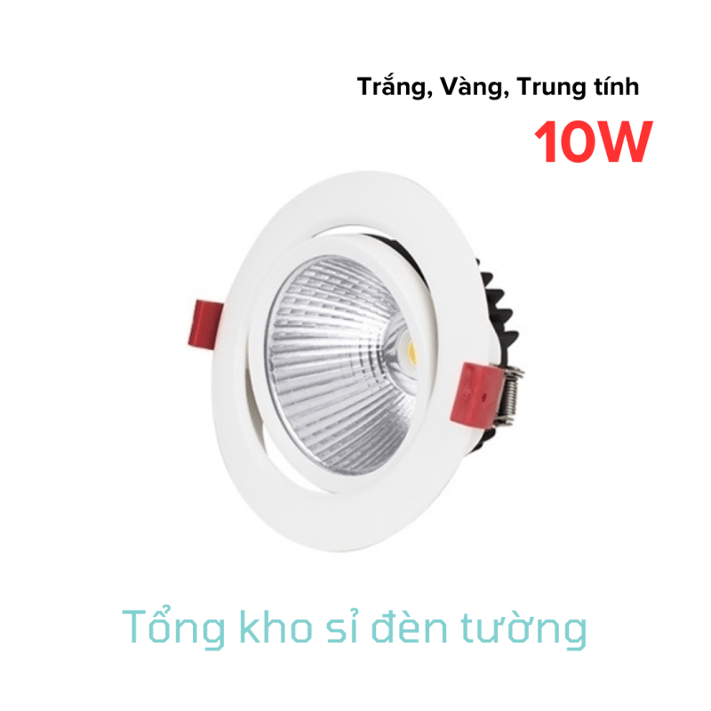 Đèn LED âm trần chiếu rọi Opal 10W Spotlight (DLR-10SS-T110)