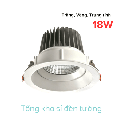 Đèn Spotlight âm trần B07 chống chói 12W (AT-B07-RCA-12)