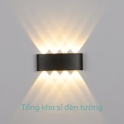 Đèn 8 tia vỏ đen 8W (HL04)