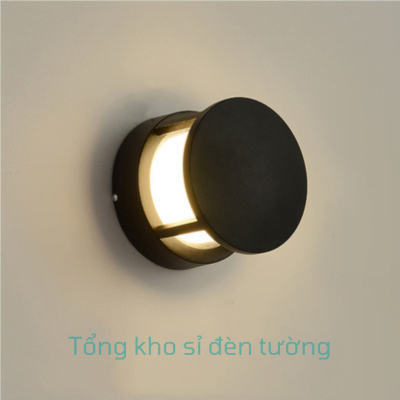 Đèn tường hình tròn có mai 12W (HL34)