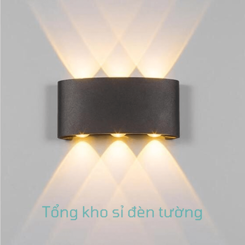 Đèn 6 tia vỏ đen 6W (HL02)