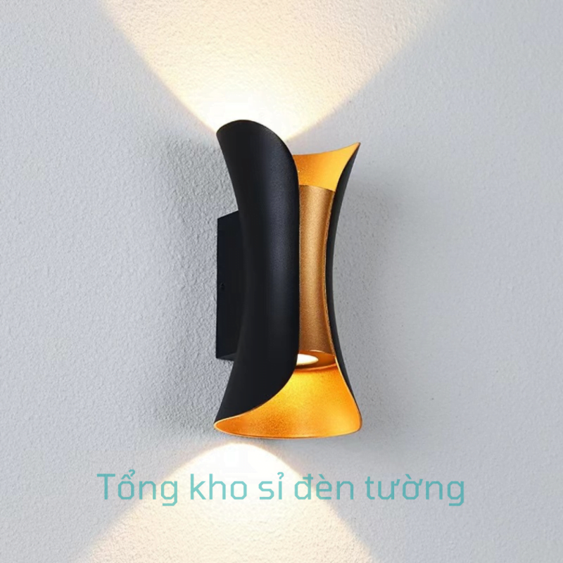 Đèn trụ loa vỏ đen 12W (HL13)