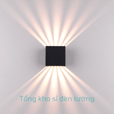 Đèn tường vuông 14 tia 14W (HL41)