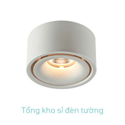 MOSA - Đèn ống bơ vỏ trắng COB 12W đơn màu (MSOB-COB-T)