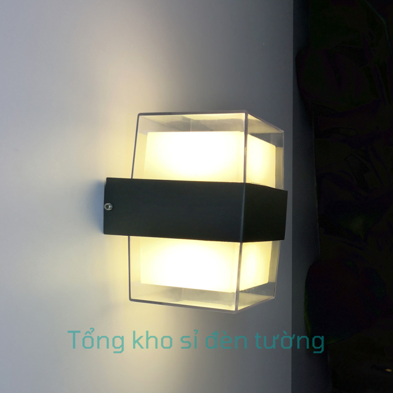 Đèn tường 2 đầu vuông 12W (HL17)